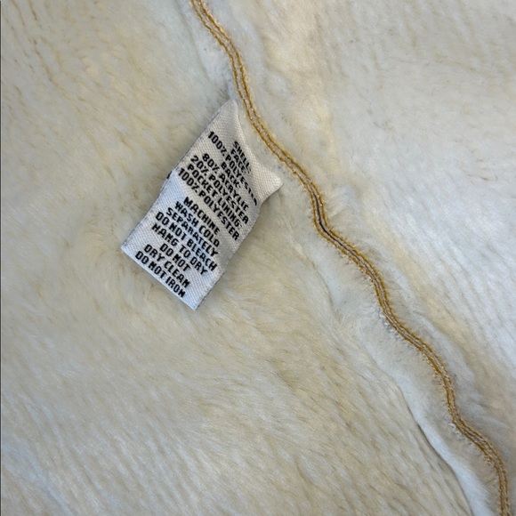 Calvin Klein Women's White Teddy Jacket - Picture 3 of 4